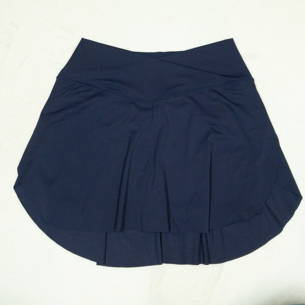 Halara SoftlyZero Airy Crossover 2 In 1 Tennis Skirt Womens Large Blue Skort